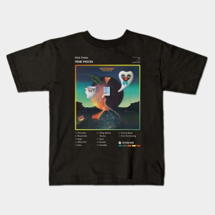 Nick Drake - Pink Moon Tracklist Album Kids T-Shirt